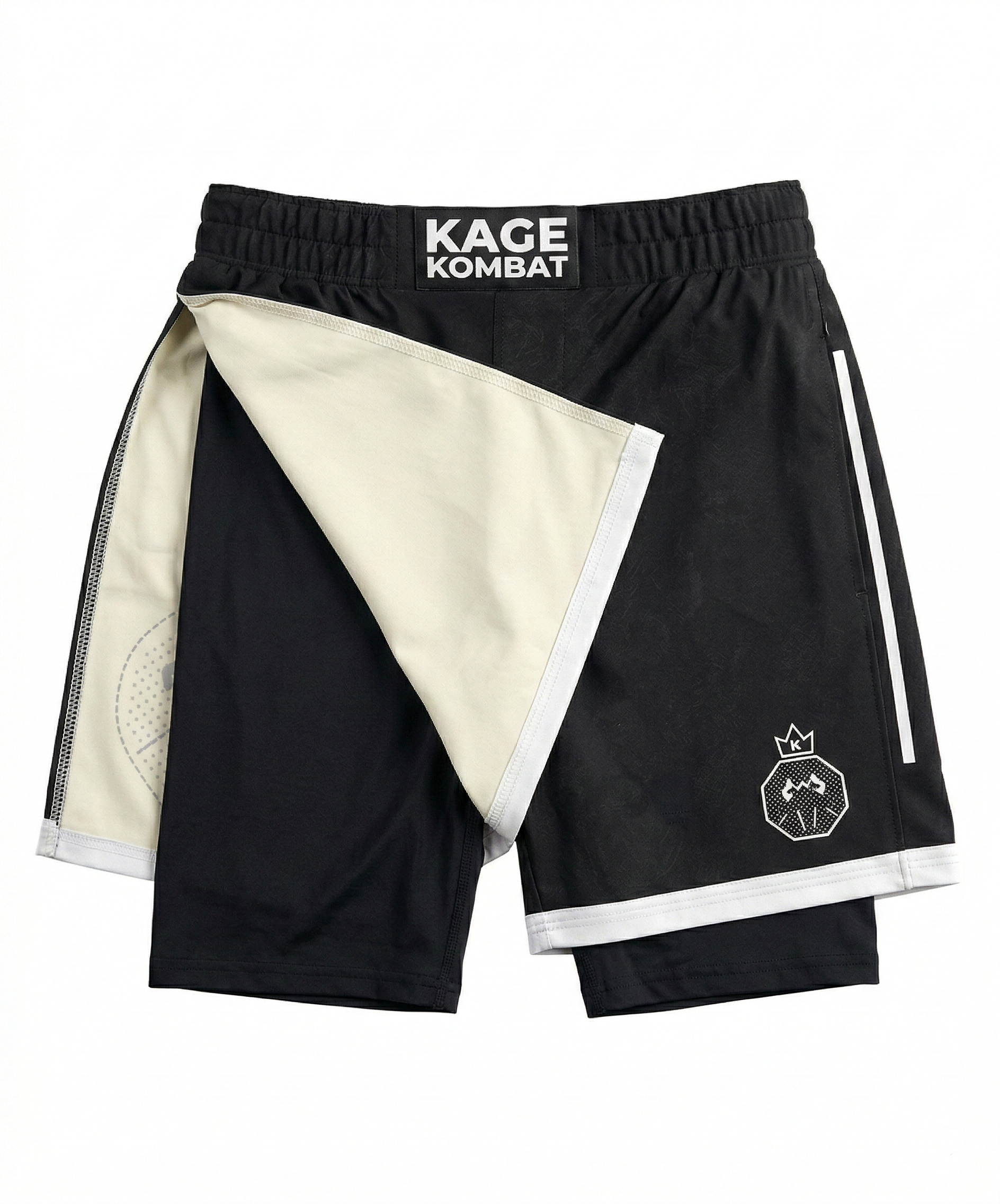 Monochrome Protocol 2-in-1 Gladiator Shorts