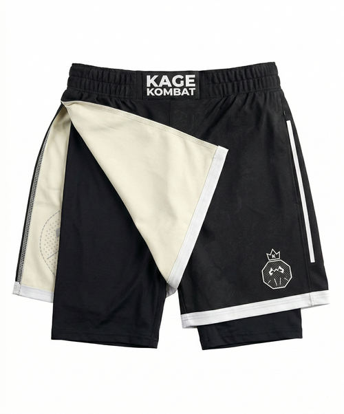 Monochrome Protocol 2-in-1 Gladiator Shorts